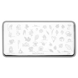 STAMPING - Stencil per nail art 24